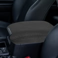 thumbnail image 2 of Unique Bargains Center Console Cover for Toyota Prado 2010-2019 Armrest Cover Pad Replacement Faux Leather Black, 2 of 6
