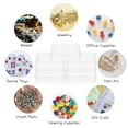 thumbnail image 4 of Shisuyan 24Pcs Mini Plastic Boxes Bead Storage Boxes Universal Packaging Boxes Clear Plastic Cases, 4 of 9