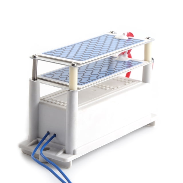 Generador de ozono portátil de 10 g/h, 110 V CA, esterilizador de aire con placa de cerámica integrada