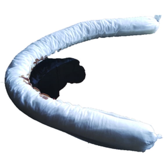 MeltBlown Technologies 3" X 8' Gray Polypropylene Absorbent Sock - 15/Box (2 Boxes)