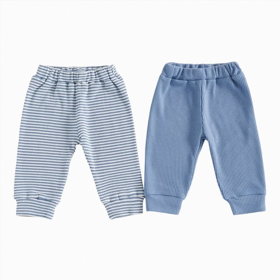6-12 Months Baby Unisex Knit Jogger Pants Baby Sweatpants Infant Bottoms Casual Pants Cargo Jogger Pants with Pockets Brown Pants