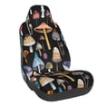 thumbnail image 1 of Fotbe Mushrooms and Autumn Leaves Funda para Asiento de Auto con Estampado – Impermeable y Antisudor – Ajuste Universal, Lavable a Máquina, Antideslizante (1 Pieza), 1 of 5