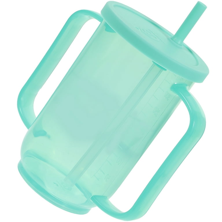 Spill Proof Cups For Adults, Plastic Straw Cups Adult Sippy Cups
