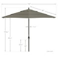 thumbnail image 5 of California Umbrella  11-Foot Market Umbrella in Bronze Woven Granite, 5 of 5