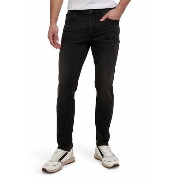 DKNY MEN'S SKINNY JEANS MID RISE,STRETCH,WASHED,DK00JN300A ST/WASH, 36x30