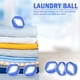 thumbnail image 5 of Bola De Lavandería Bola de limpieza de pelusas de 6 uds., bolas atrapapelusas de nailon para artículos del hogar (azul) Likrtyny Libre de BPA, 5 of 7