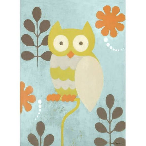 Oopsy Daisy's Hootie Owl Canvas Wall Art, Size 10x14
