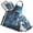 Astronaut Flowing Space, variant on Astronaut Flowing Space 5 Pcs Kitchen Set Heat Resistant Oven Mitts and Non-Slip Pot Holders with Adjustable Cooking Apron