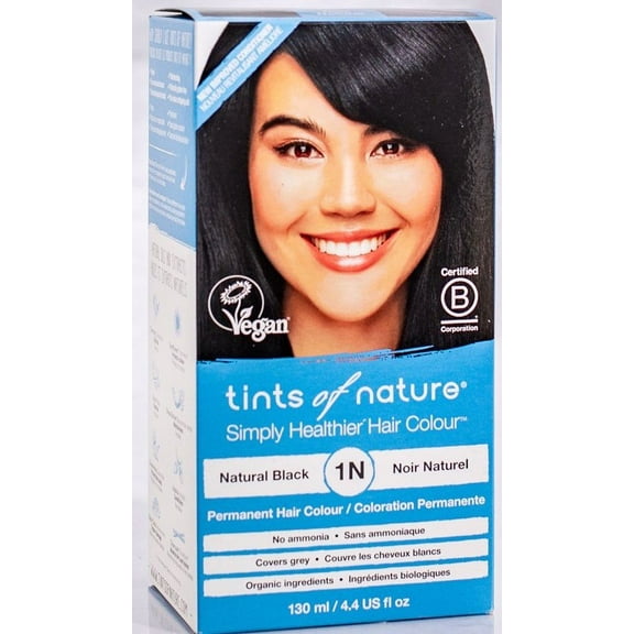 Tints of Nature Permanent Color-1N Natural Black 4.4 oz Liquid