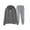 Dark Gary+Gray, variant on Fall Fashion Tracksuit For Men 2Pcs Athletic Hoodies Sets Men'S Casual Oversize Solid Color Drawstring Trouser Long Sleeve Hooded Set Running Jogging Sport Suit Set