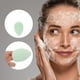 thumbnail image 2 of Ofertas Únicas 5 Pcs Esponja Facial Comprimida en Forma de Gota Reutilizable Puff Limpiador Verde, 2 of 5