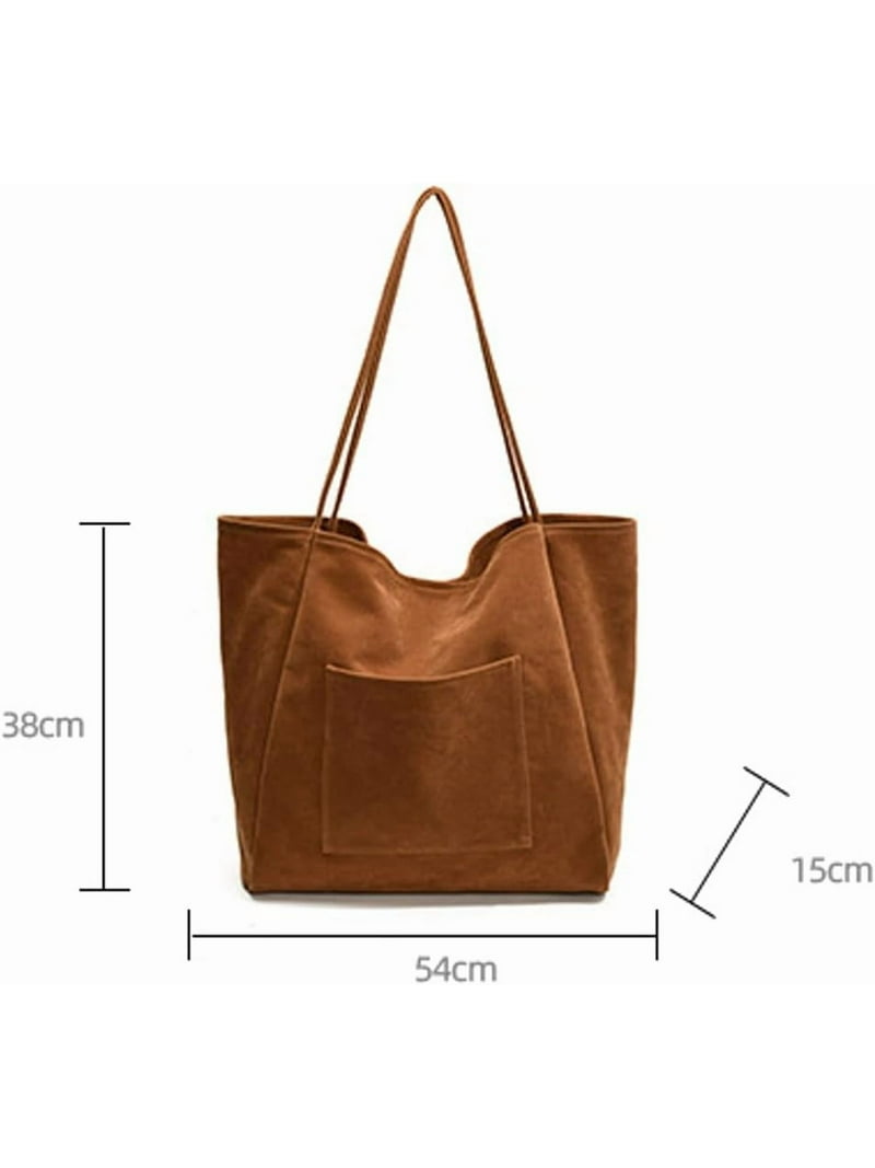 Prada: Brown Arqué Suede Shoulder Bag | SSENSE Canada
