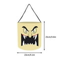 thumbnail image 6 of Herrnalise Halloween Reusable Canvas Bags for Trick or Treating 9.8” x 9.1” Halloween Candy Bags Snacks Goodie Gift Tote Bag for Kids Party, 6 of 9