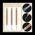 thumbnail image 3 of 3 Pcs Weeding Tools for Vinyl with LED Light Set Pin Pen Weeding Tool Weeding Pen Craft Tweezers Pin Tools, 3 of 6