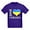 Purple, variant on CafePress - I Love Ukraine Native Ukrainian Flag T Shirt - Dark T-Shirt Kids XS-XL
