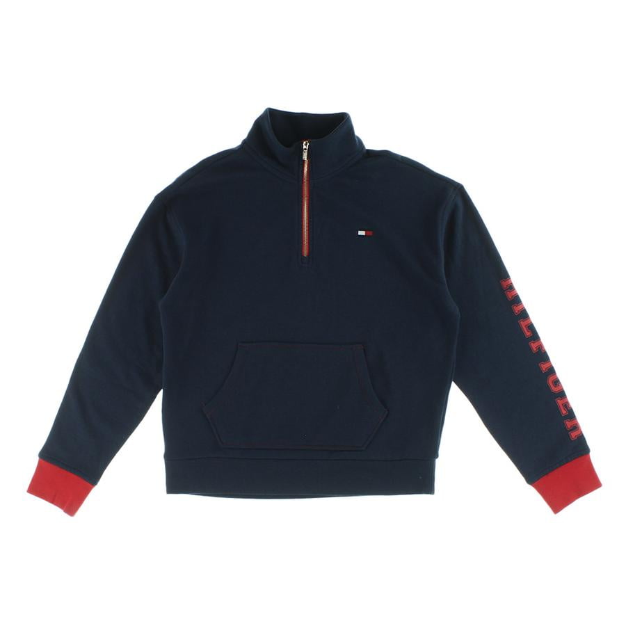 Tommy Hilfiger Half-Zip Fleece Top Womens Jackets Size S, Color
