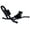 60#Black, variant on DUOSONG Motorcycle Front Tire Chock, 1200 Lbs Heavy Duty Wheel Stand, Black Motorbike Front Chock For 17"-21" Wheels, High-Grade Steel Trailer Stand Black Steel Other