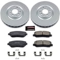 thumbnail image 2 of PowerStop Front Geomet Coated Brake Rotor and Pad Kit Fits: CHRYSLER JEEP Select Models CRK6538, 2 of 5