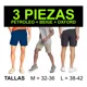 thumbnail image 2 of Bermuda Short Hombre Casual Sport Repelente Cierre Oculto, 2 of 5