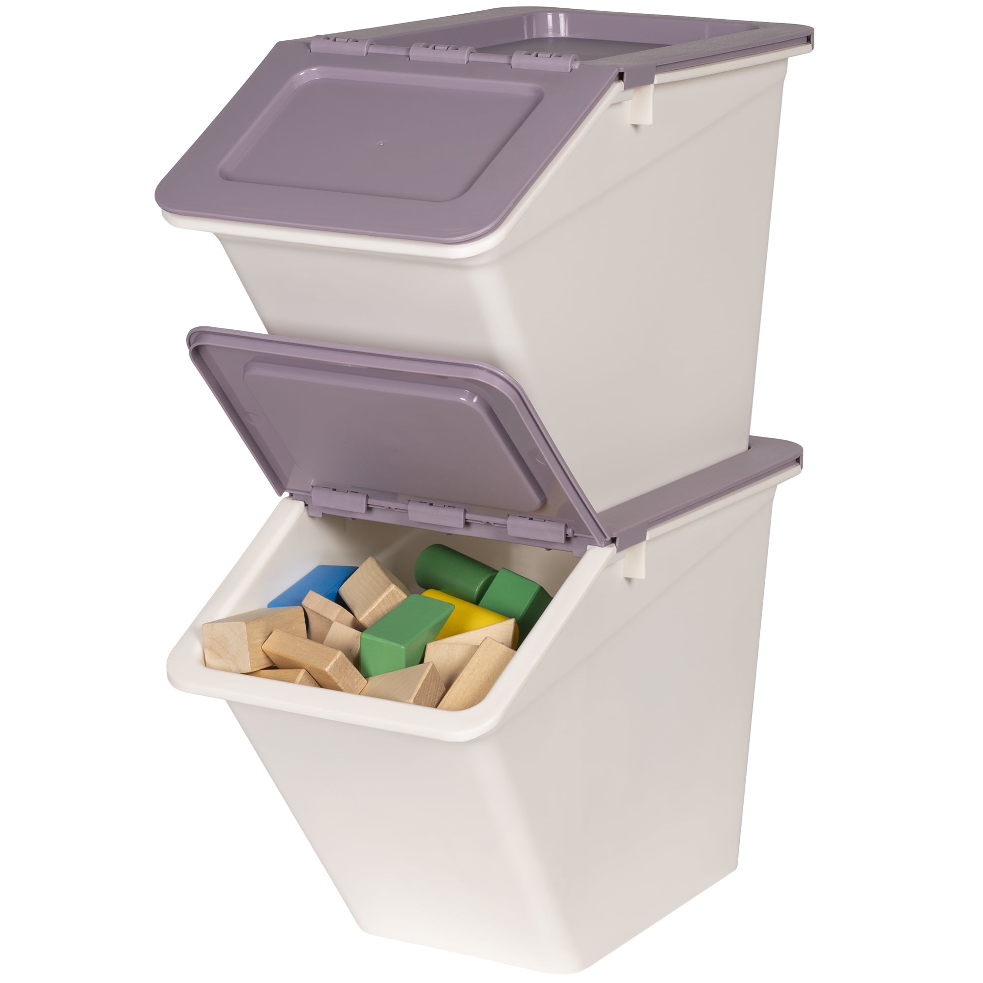 Neatfreak Kids Easy-Access Slim Stackable Bin, Plastic