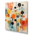thumbnail image 2 of Designart "Atomic Abstraction Colorful Mid Century Art I" Abstract Canvas Print, 2 of 5