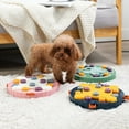 thumbnail image 4 of Creative Dog Smart Beginner & Slow Feeder - IQ Interactive Training Toy Box, Non-Slip Bottom - Blue, 4 of 6
