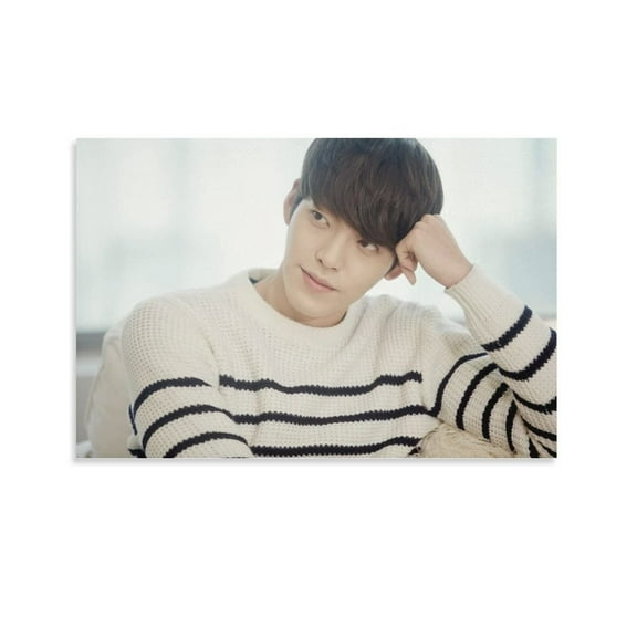 Kim Woo Bin, The Most Handsome Actor in South Korea Canvas Posters Wall Art Bedroom Office Room Decor Gift