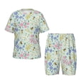 thumbnail image 1 of Fotbe Honey Bees And Flowers Pijama Estampada de 2 Piezas para Niños – Ropa de Dormir de Manga Corta Cómoda para Niños y Niñas, Camiseta y Shorts de Algodón-XX-Large, 1 of 6