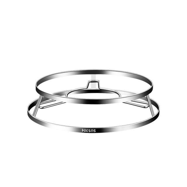 Soporte para ollas de vapor multiusos resistente al desgaste de acero inoxidable para cocinar al vapor 255 cm x 6 cm