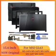 thumbnail image 2 of NEW Laptop Case For MSI GL63 MS-16P4 16P5 16P6 16P7 16P8 Laptop LCD Back Cover Front Frame Hinges Cover Palmrest Bottom Case D Cover, 2 of 6