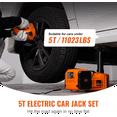 thumbnail image 6 of Portable Electric Car Jack, 5 Ton Hydraulic Lift - with Electric Impact Wrench, Inflatable Pump & LED Light, Ideal for SUV/MPV/Sedan/Truck, Garage Repair, Battery Not Included, 6 of 9