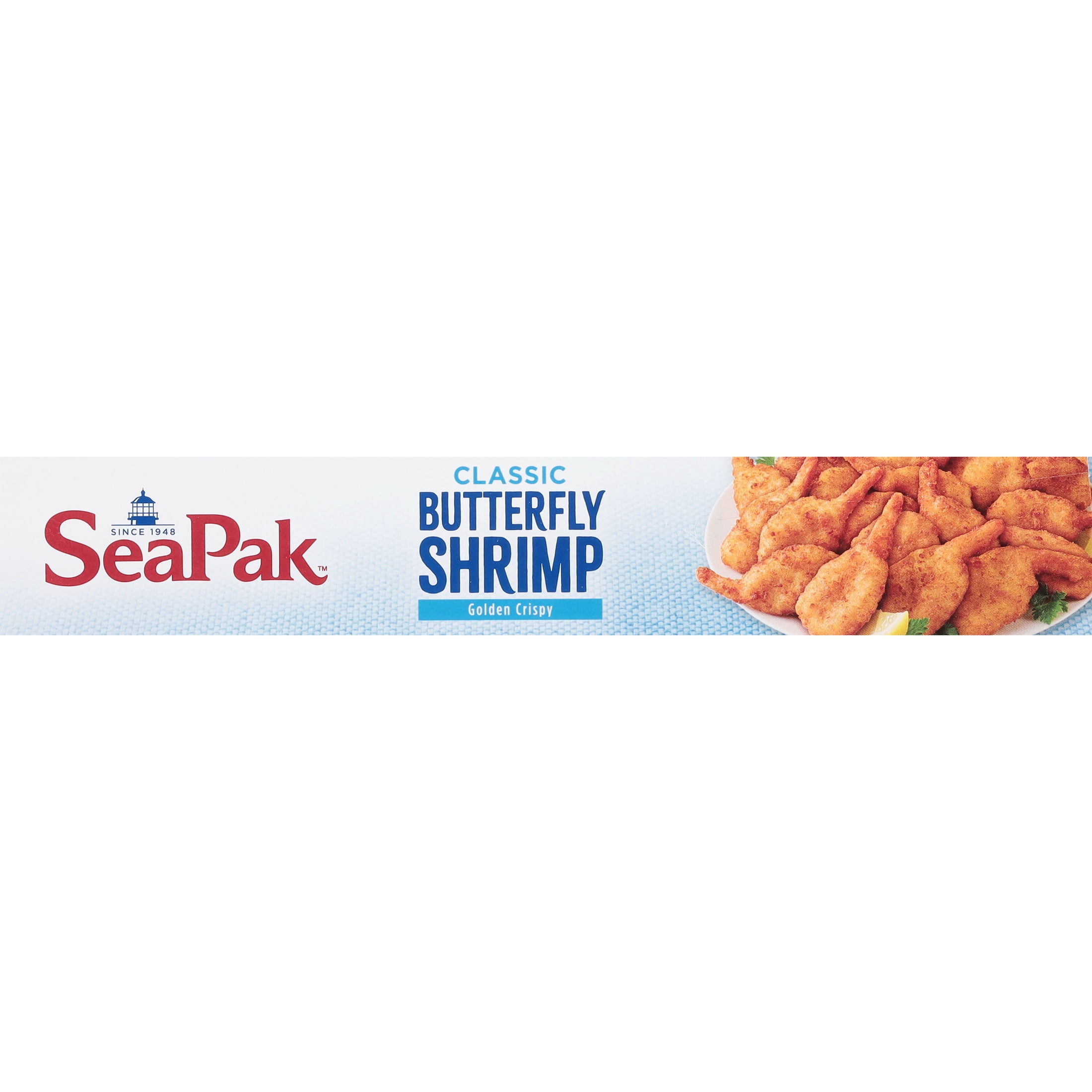 SeaPak Crispy Breaded Butterfly Shrimp, Easy to Bake, 18 oz, BAP Certified (Frozen)