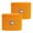 Overload Orange, variant on Kodak SoundBrix 2-Piece Portable Rechargeable Bluetooth Speaker System with TWS, Magnetic Docking, up to 5 Hours Play Time , Backstage Blue