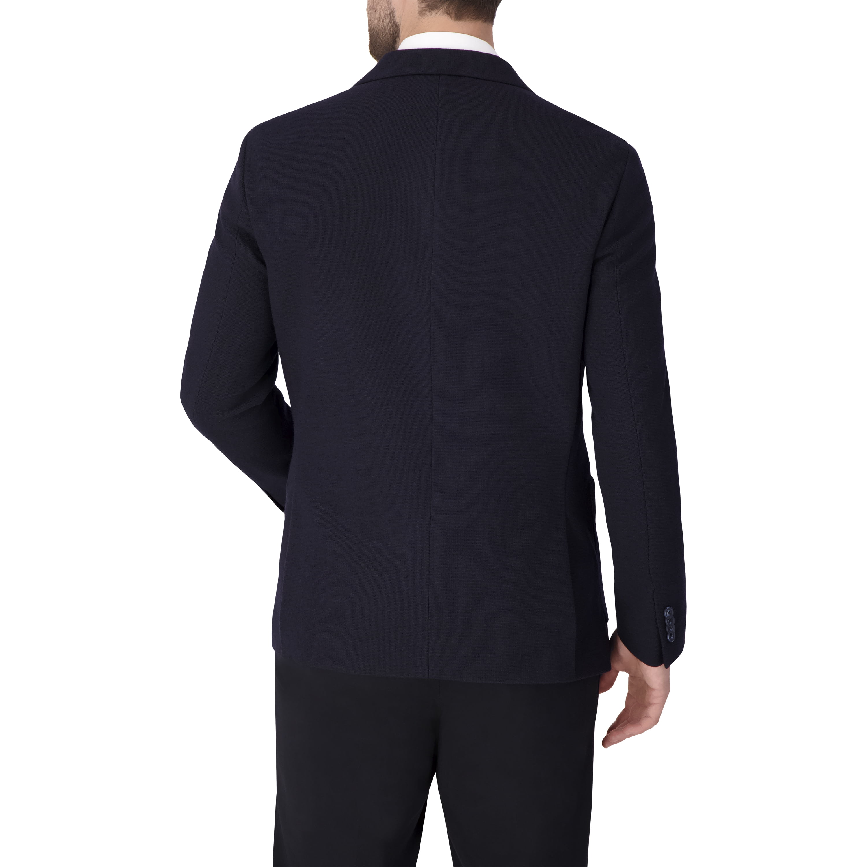 Report Collection Single Breast Full Lined Patch Pocket Woven Men's Jacket