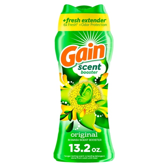 Gain Laundry Scent Beads, Fireworks In-Wash Scent Booster, Original Scent, 13.2oz