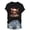 Black Tops Jsaierl, variant on Merry Christmas Shirts for Women Funny Cow Graphic Tees Petite Going Out Crewneck T-shirt Short Sleeve Tunic Blouse Tops S-3XL