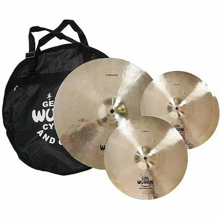 Wuhan WUTBSU Western Style Cymbal Set w/ FREE Cymbal (Best Mid Range Cymbal Pack)