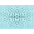 thumbnail image 1 of Ahgly Company Indoor Rectangle Patterned Electric Blue Area Rugs, 8' x 10', 1 of 6