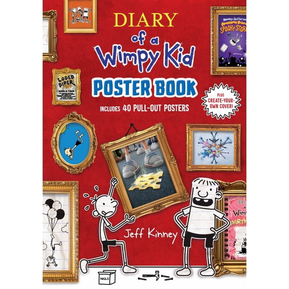 Diary of a Wimpy Kid Poster Book: Includes 40 Pull-Out Posters (Paperback)