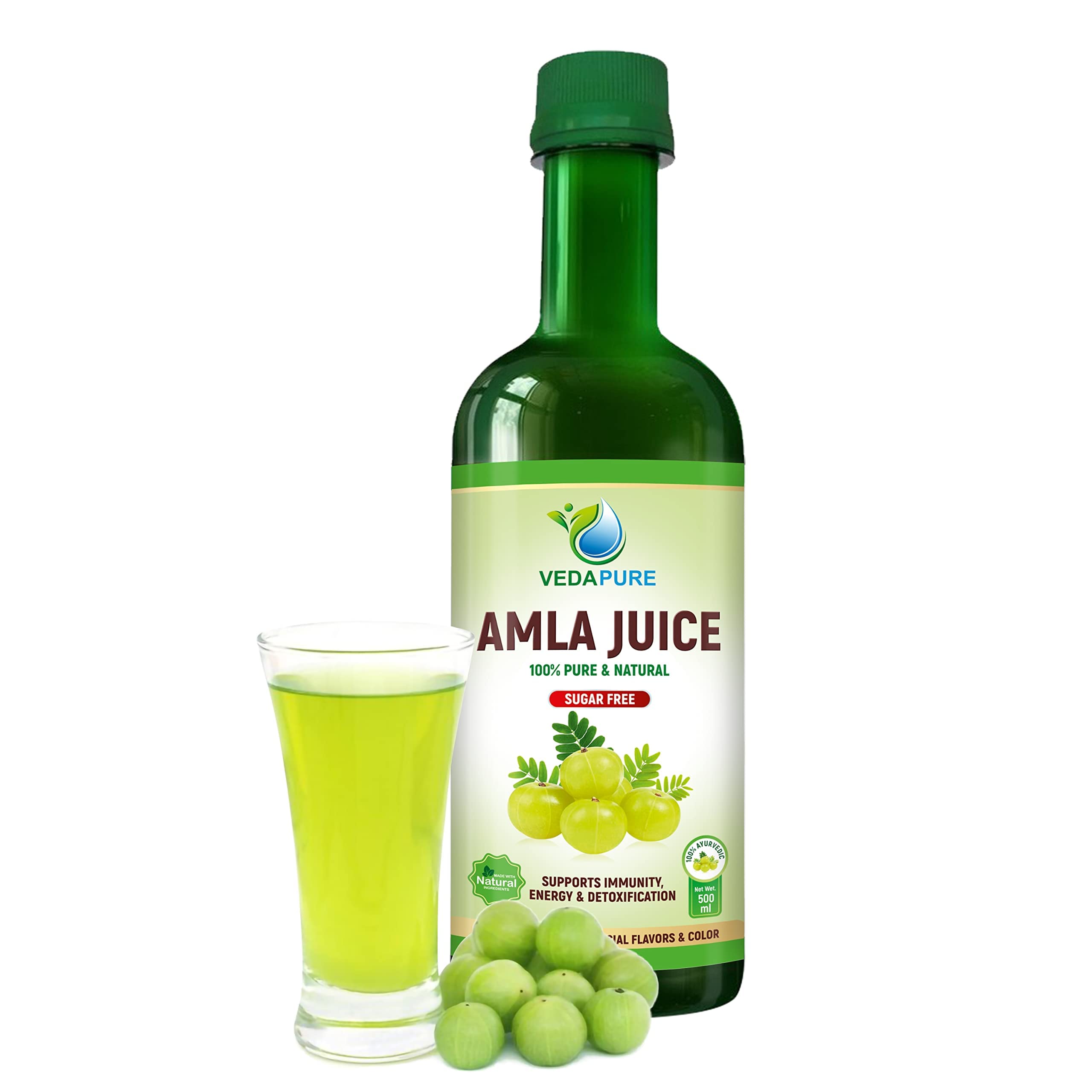Vedapure Amla Juice Pure & Natural Ayurvedic Amla Juice Source Of
