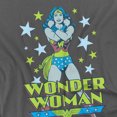 thumbnail image 3 of Wonder Woman A Wonder Women's Boxy Cropped T-Shirt Casual Graphic Tee, 3 of 6
