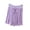Purple, variant on Kaemgyyd Womens Shorts Casual Elastic High Waist Shorts Trendy Ruffle Hem Drawstring Wide Leg Sleep Shorts Lightweight Shorts