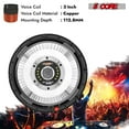 thumbnail image 6 of 5 CORE 10 Inch Subwoofer Speaker 600W Max 8 Ohm Full Range Replacement DJ Bass Loudspeaker, 6 of 12
