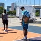 thumbnail image 3 of Bolsa de una sola bola, bolsa de transporte de malla, bolsa de almacenamiento de bolas de juego deportivo, mochila con cordón, bolsa trasera con eslinga para llevar baloncesto y voleibol, 3 of 5