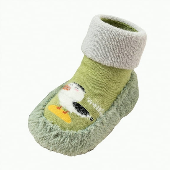 Yindaity Baby Shoes Toddler Sock Shoes Baby Walking Shoes Slippers Boys & Girls Non-Slip Sneakers(Green,12.59)