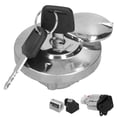 thumbnail image 4 of Candado Para Casco, Candado Para Motocicleta Antioxidación Con 2 Llaves Universales Para VT600 VT400 VT750 Steed Para Motocicleta Al Aire Libre ANGGREK Ignition Lock, 4 of 8
