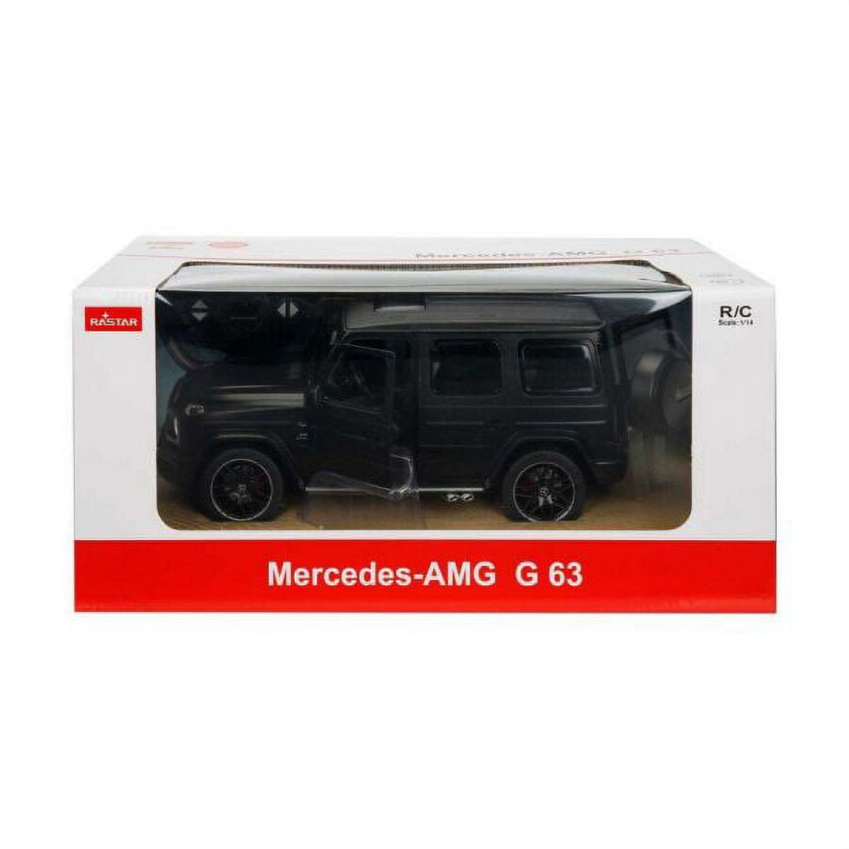Rastar 1/14 Scale Mercedes-AMG G63 Battery-Powered RC Car, Black