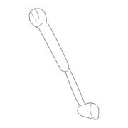 Genuine OE Mopar Support Strut - 55352896AB