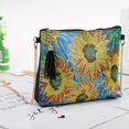 thumbnail image 4 of Diamond Painting Wallet Black PU Leather Sunflower Pattern Chain Bag DIY Hand Made Craft Gift, 4 of 13