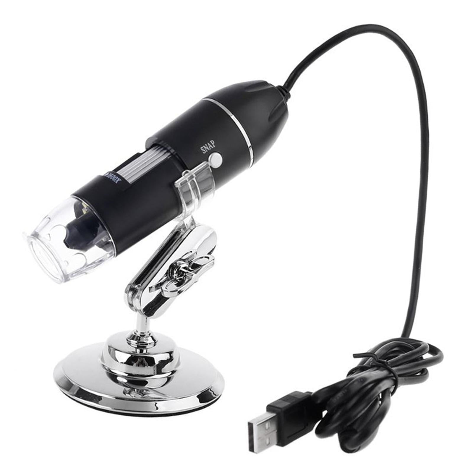 Lobounny 1000X Digital Microscope 5MP 1080P 8LED Light Camera Endoscope